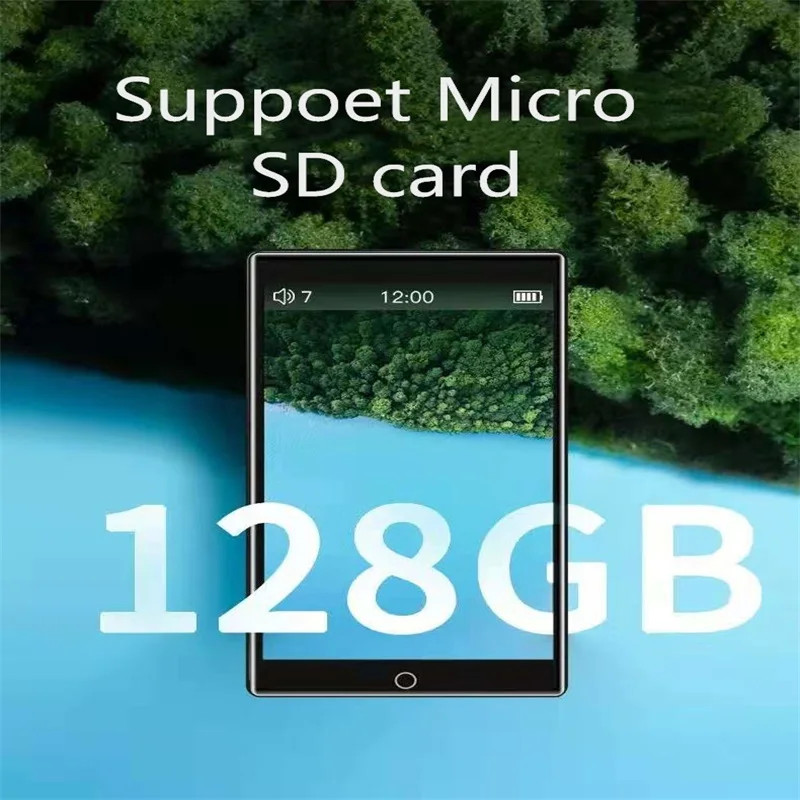 Mp3 плеер RUIZU H1 с поддержкой Bluetooth 8 ГБ встроенный динамик FM радио запись видео