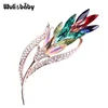 Wuli&baby Multicolor Crystal Wheat Brooches Women Flower Weddings Casual Brooch Pins Gifts ► Photo 1/3
