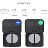 Liquid Silicone Bifocal Reading Lens 2 Pcs Stick-on Presbyopic Lenses Magnification Reusable Bifocal Reading Lenses Readers+1.5 5