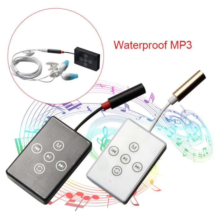 1 шт. плавание для бассейна, подводная MP3 плеер Спорт Водонепроницаемый для плавания серфинг OUJ99
