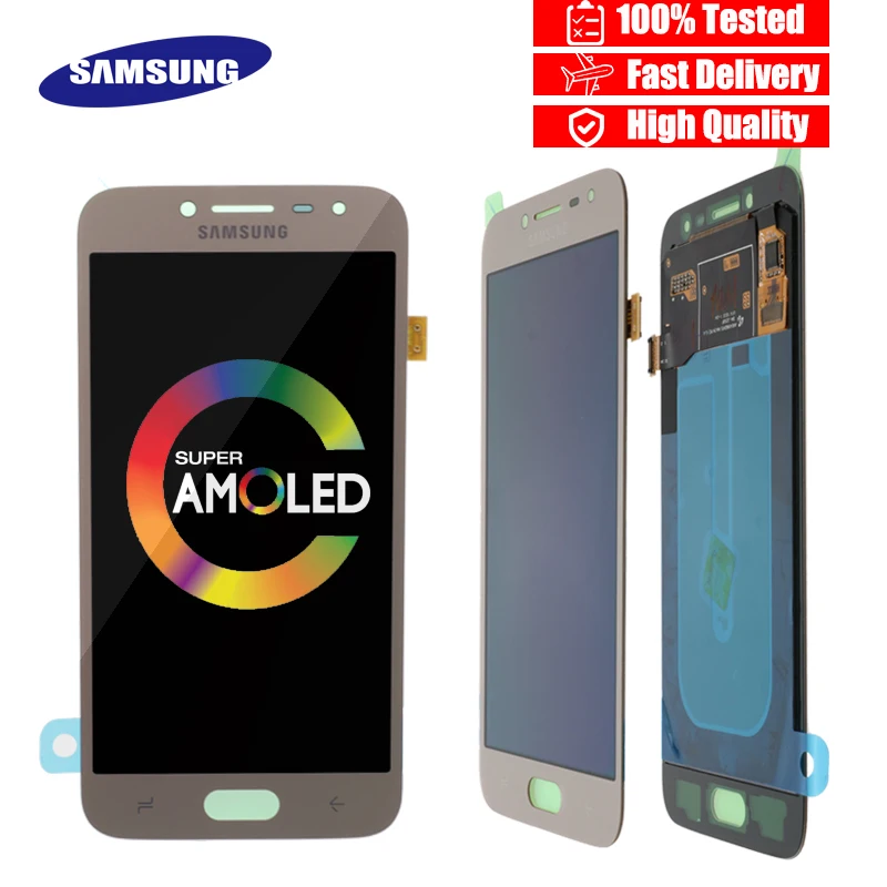 SUPER AMOLED 5 ''для Samsung Galaxy J2 pro 2018 J250 J250F ЖК дисплей и сенсорный экран дигитайзер в