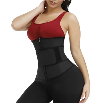 

Waist Trainer Thermo Sweat Belt Waist Trainer Girdle Corset Women Tummy Body Shaper Shapewear Fat Burning Fitness Modeling Strap