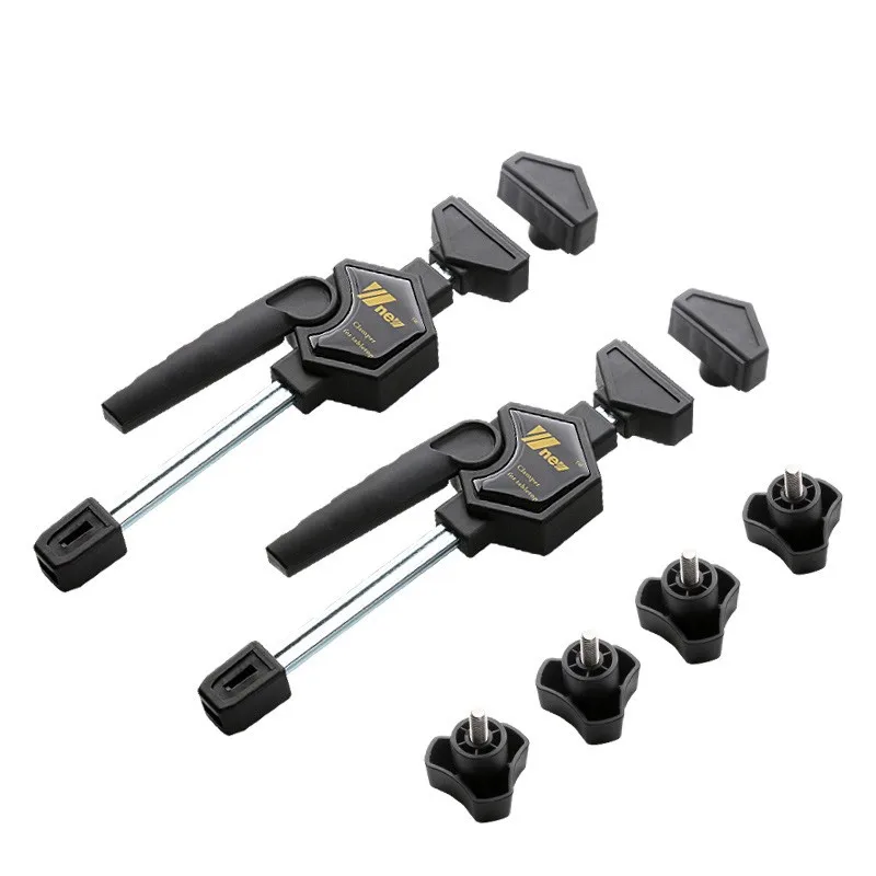WORKBRO x Wnew 2pcs Plastic Nylon Adjustable wooden table clamp special multipurpose Quick fixing fixture for workbench