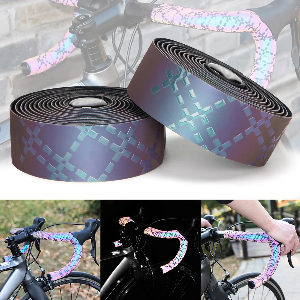 Gradient Handlebar Belt Road Car Bicycle Non slip Belt Color changing