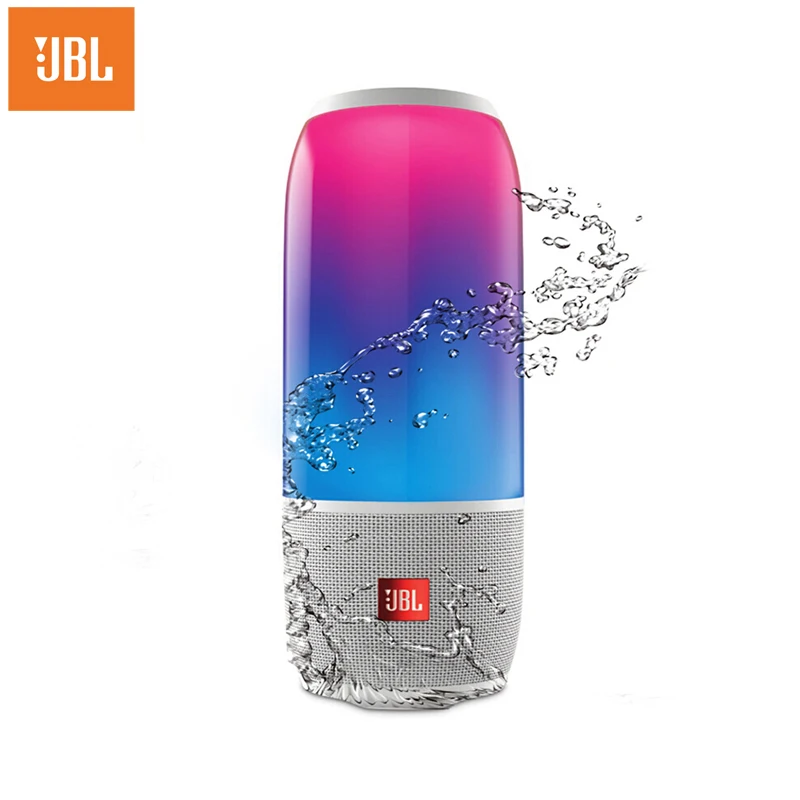 JBL Pulse3 Wireless Bluetooth Speaker IPX7 Waterproof Colorful Mini Lightshow Outdoor Portable Sound Stereo Deep Bass Speaker