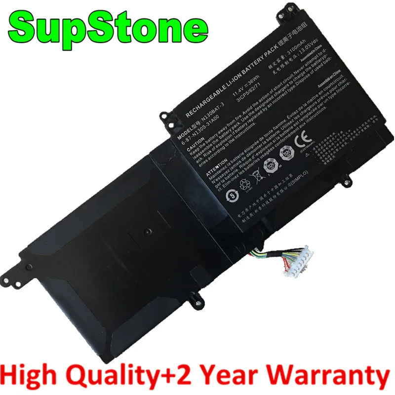 Подлинный Аккумулятор для ноутбука SupStone смокинга InfinityBook Pro 13 14 lingyue S4 N130BU N130WU N131BU