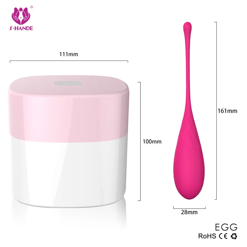 Smart Kegel Ball Vibrator Vaginal Dumbbells Kegel Ben Wa Ball Vaginal Tight Exercise Sex Products for Women 6pcs/set