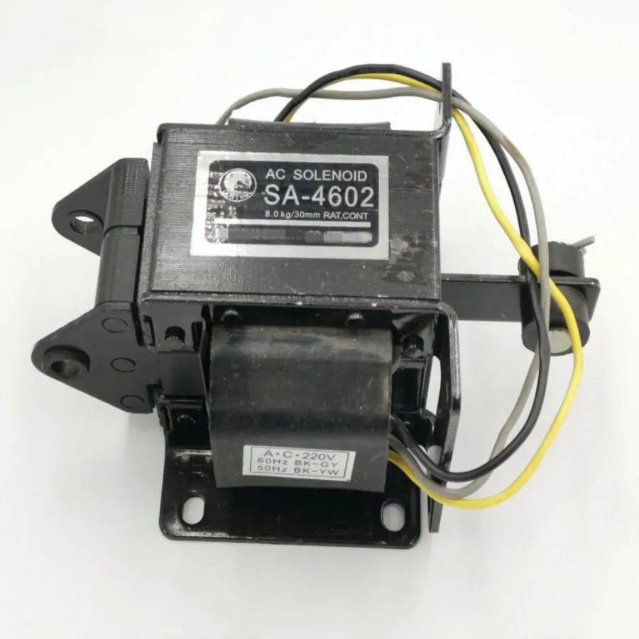 eletroima do solenoide trativo sa 4602 ca 220v curso 30mm forca 8kg 05