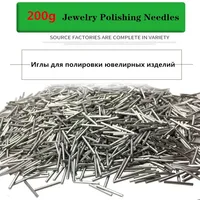 200g Magnetic Polishing Needle, Stainless Steel Polishing Pin, Jewelry Making Cleaning Engraving Tool Jewelry Polisher Tools 2