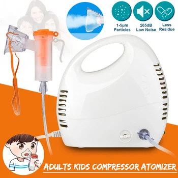 

Adjustable Compressed Atomizer multifunctional Low noise Nebulizer Medicine Inhaler Air Compression Homely Atomizer