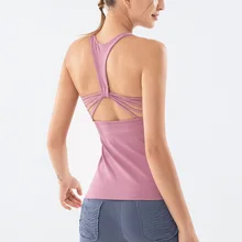 Женская рубашка для йоги, спортивный топ для фитнеса, облегающий эластичный Топ для занятий танцами и теннисом, дышащая спортивная одежда