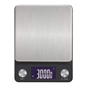 

USB Rechargeable Digital Kitchen Scale 3Kg/0.1G,Jewelry Scale,with Protective Tray,Lcd Back-Lit Display for Food Baking