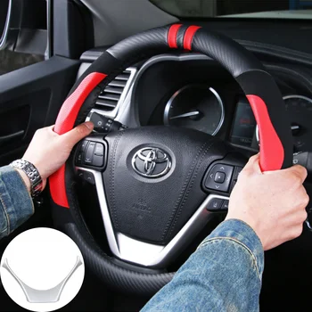 

For Toyota C-HR CHR 2016 2017 2018 2019 Steering Wheel Trim Cover Interior Mouldings Auto Decoration Car Styling Accessories