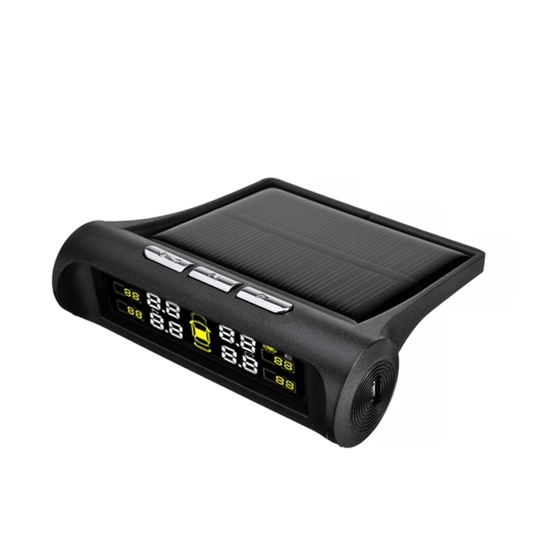 Mayitr 1 компл. TPMS солнечной энергии автомобиля беспроводной сигнализации давления в шинах монитор 4 внешних датчика авто аксессуары Запчасти