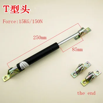 

Free shipping 250mm central distance, 85 mm stroke, pneumatic Auto Gas Spring, Lift Prop Gas Spring Damper