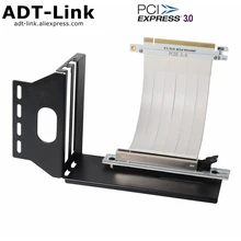 Gtx rtx gpu placa gráfica base vertical caso atx pci-e suporte embutido externo gen3.0 pcie 16x para 16x riser extensor cabo