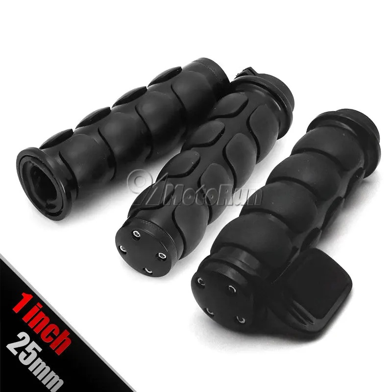 1" 25mm Handle Bar Hand Grips For Yamaha V Star 650 XVS650A - Foto 10