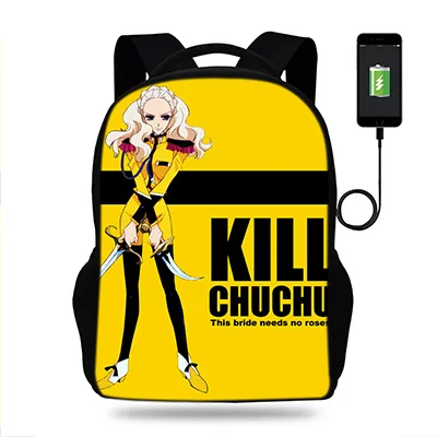 Рюкзак Kill Bill для подростков школьный рюкзак для девочек детские школьные сумки Детский студенческий рюкзак для ноутбука лучший подарок книжная сумка
