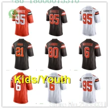А+++ качественная детская одежда Myles Garrett 95 Denzel Ward 21 Jarvis Landry 80 Baker Mayfield 6 jersey Cleveland