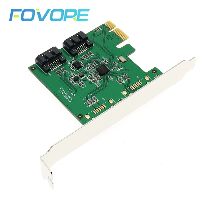 2 порта SATA 3 PCI-e Raid адаптер 0 к SATA3.0 SATA3 6 ГБ/сек. карта расширения конвертер |