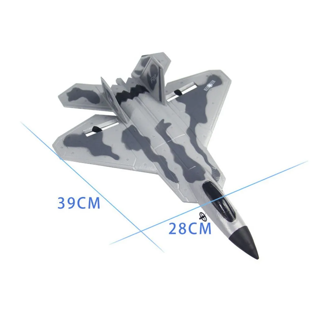 Модель самолета Fx 822 F22 2 4 ghz Epp Rc Rtf с батареей и пультом дистанционного