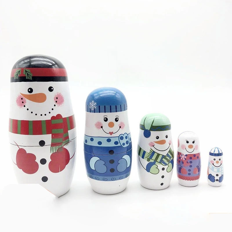 christmas nesting dolls