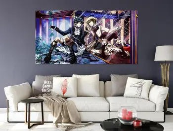 

[Self-Adhesive] 3D Black Butler 205 Japan Anime Wall Stickers Mural Decal Wall Murals AJ WALLPAPER Belly