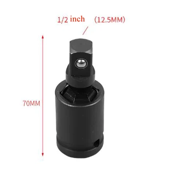 

Hot Sale New 3pcs/Set 1/2" 3/8" 1/4" Drive Rotating Universal Joint Air Impact Socket Brand New And High Quality