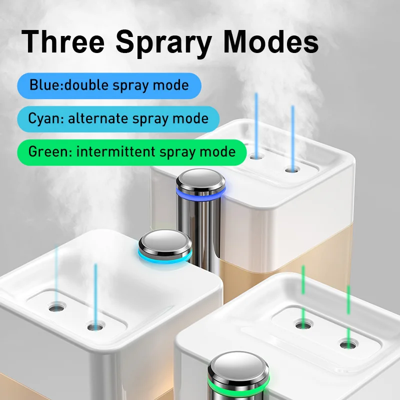 Baseus Air Spray Humidifier Aroma Diffuser Essential Oil Diffuser For Home Car Air Freshener Aromatherapy Mist Maker Night Light
