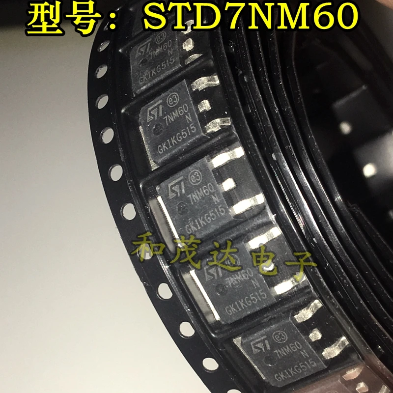 10 шт./лот 7NM60N STD7NM60N TO-252