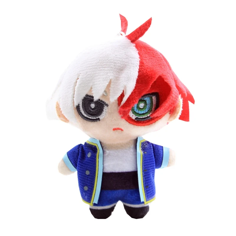 10 см Academy Todoroki Shoto плюшевые игрушки кукла Peluche Япония мультфильм аниме Todoroki Shoto плюшевый брелок для женщин детский подарок