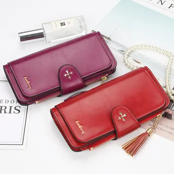 

Long Zipper&Hasp Ladies Wallets for Women Multicolor Card Position Phone Bag Clutch Card Holder Money Bag Coin Purse Wallet