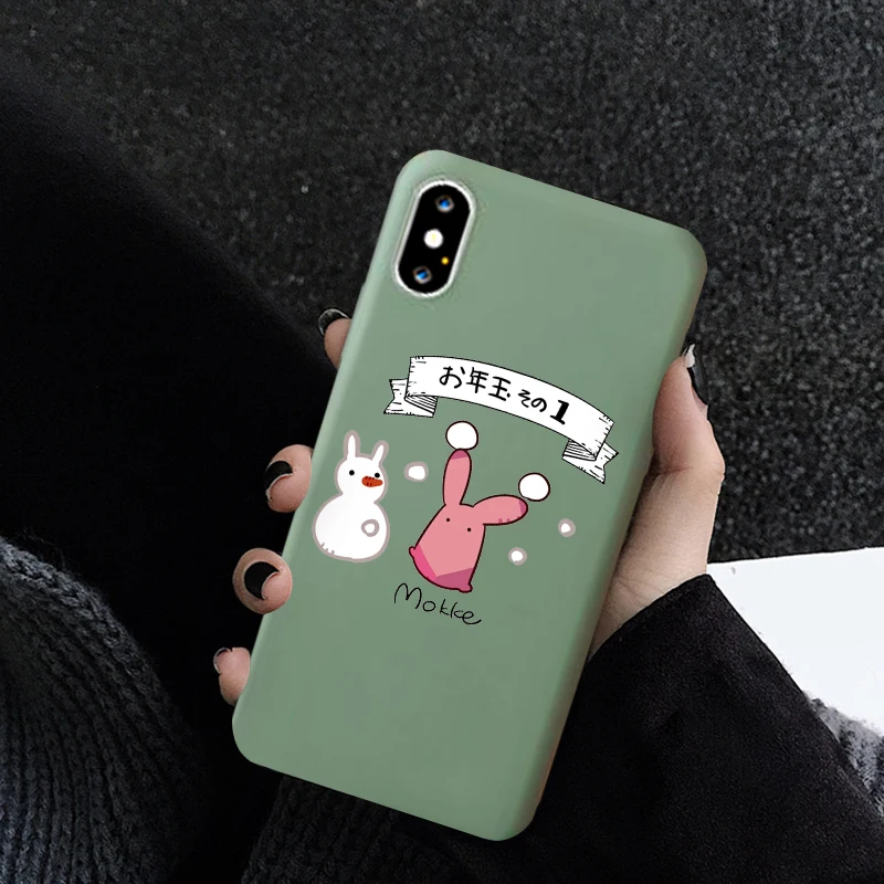Чехол для телефона Jamular Japan Anime iPhone X XR XS 11 Pro MAX 7 8 6 S Plus 9 SE2020 силиконовый чехол с