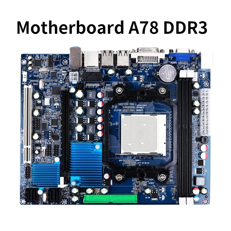 Новая материнская плата A78 DDR3 1066/1333/1600 память 8 ГБ Чипсет AMD A780V + SB700 поддерживает AM3