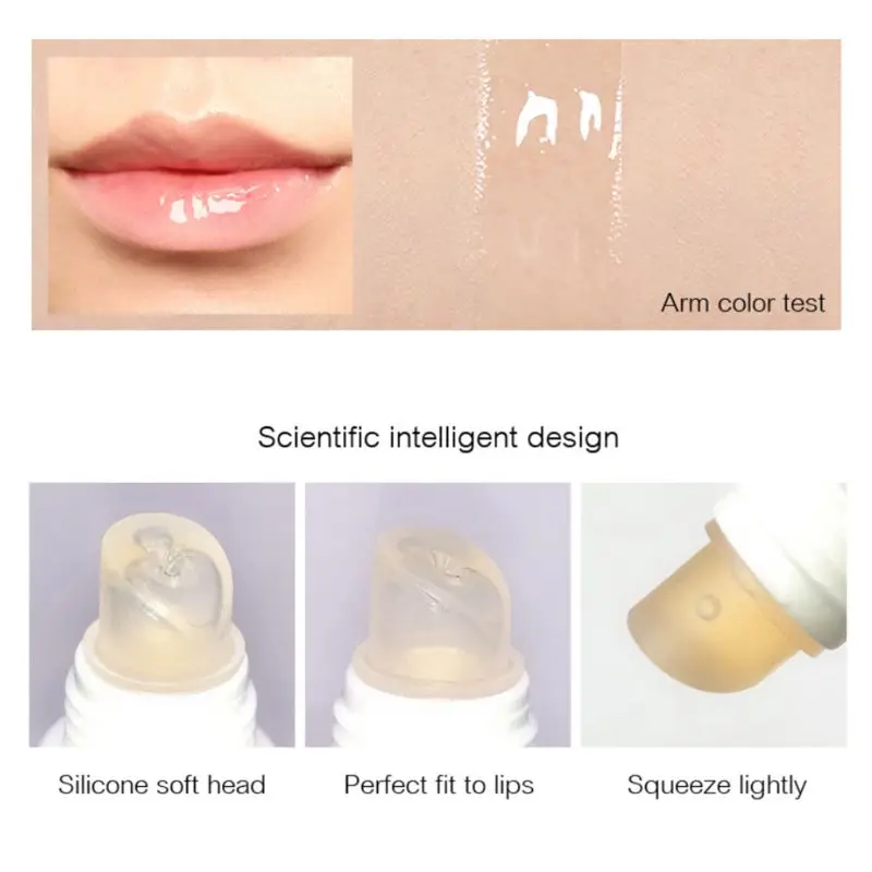 

17ml Instant Volumising Lip Plumper Serum Moisturizing Collagen Argan Oil Balm Q0KD