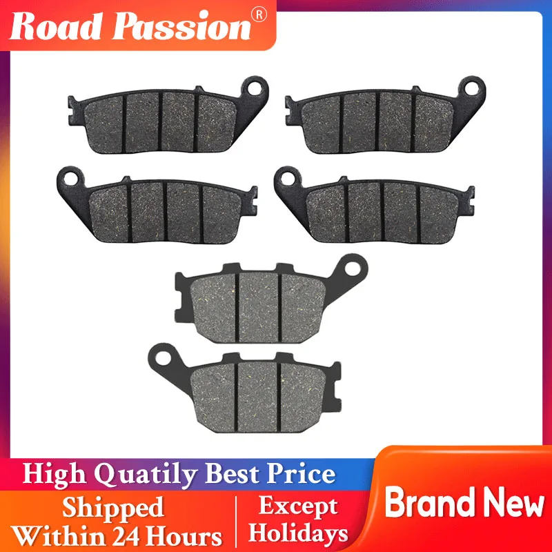 Road Passion Bremsbeläge Hinten Für Honda CBF600 (2004-2006) – Semi-Metallic, Bio-Metall | Auch Für ABS & Non-ABS Modelle