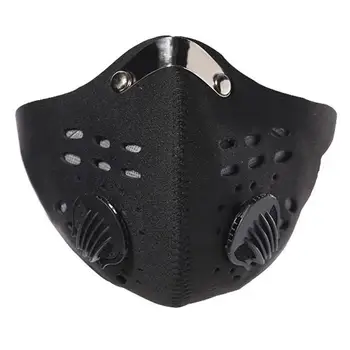 

Virus PM2.5 Windproof Mask Outdoor Sports Half Face Mask Motorcycle Cycling Bike Face Mask With Activated Carbon Genuine New