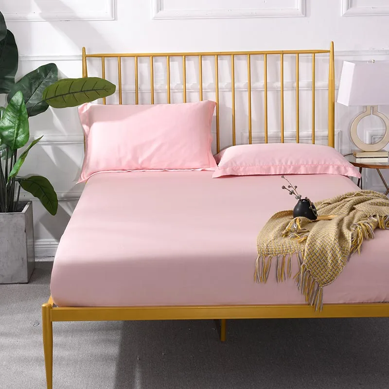 

solid bedspread cotton tencel flat bedsheet queen size 150x200cm 180x200cm twin fitted sheets bedding one piece free shipping