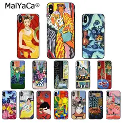 MaiYaCa Henri Matisse Art Painting высококачественный чехол для телефона Apple iPhone 8 7 6 6S Plus X XS MAX 5 5S SE XR мобильный чехол