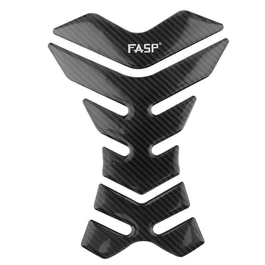 Universal 5D Carbon Fiber Gas Cap Cover Pad Gel Motorcycle Gas Tankpad Motorcycle TanK pad Decal Sticker