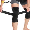 CoolFit 1PCS Dual-use Pressurized Knee Pads Strap Removable Knee Brace Support Crossfit Fitness Running Sports Knee Protector ► Photo 3/6