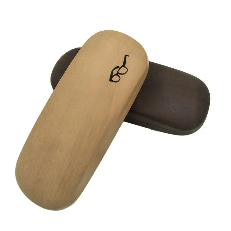 Легкий модный Чехол для очков универсальный для женщин и мужчин портативный полезный прочный защитный чехол из древесины для мужчин аксессуары