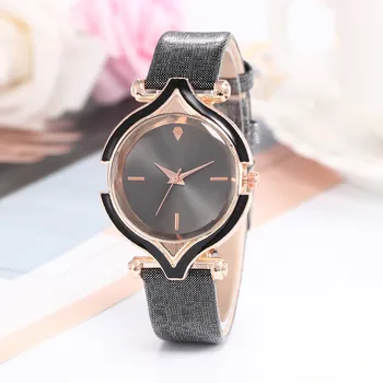 

Woman Watch Wristwatches 2020 Time Fine Wrist Watch Leather Analog Simple Dial Wrist Watch Temperament Automatic Watch Women