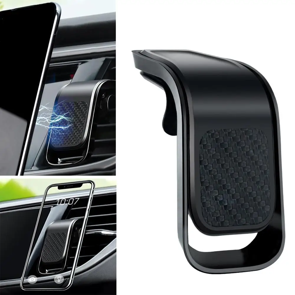 

360 Metal Magnetic Car Holder Stand for iphone Samsung Xiaomi Car Air Vent Magnet Stand in Car GPS Mount Holder
