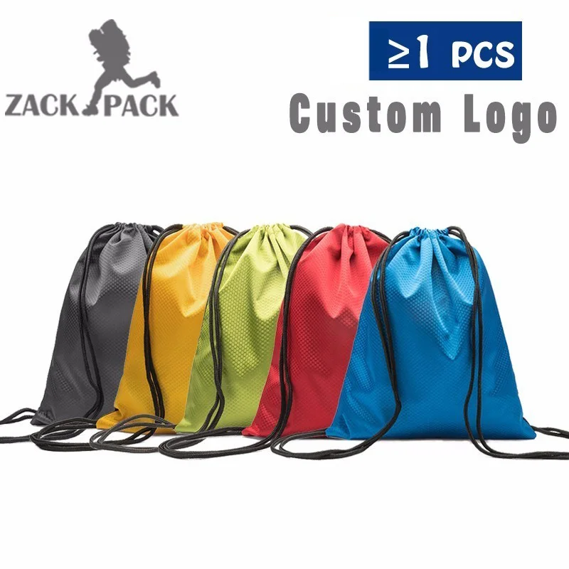 2019 спортивные сумки на шнурке с логотипом, водонепроницаемый рюкзак в стиле Оксфорд, сумка для хранения, маленькая сумка для мальчиков и