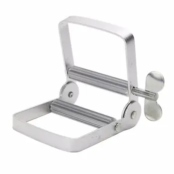 

1pc Aluminum Alloy Tube Squeezer Key Toothpaste Color Cream Squeezer Roller