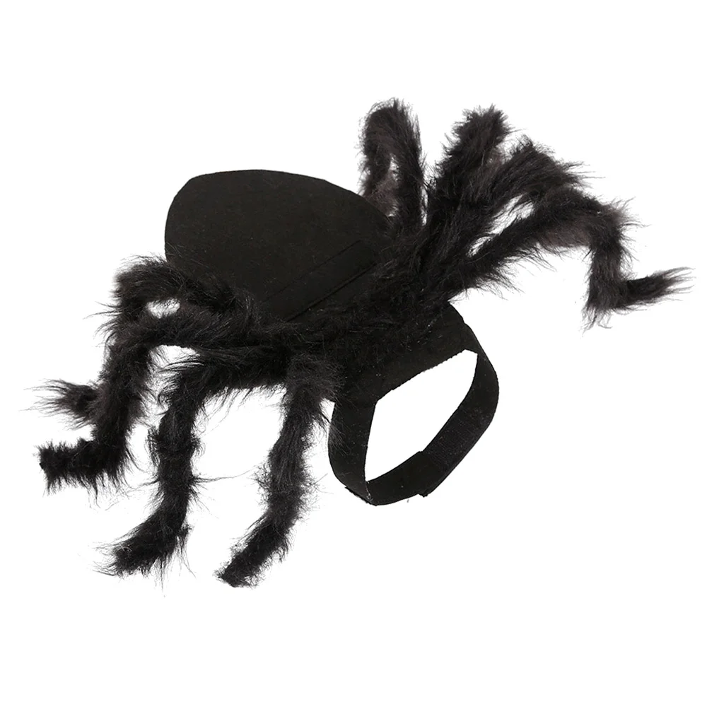 

Pet Apparel Party Supplies 2019 Halloween Cosplay Clothes Spider Pet Costumes Funny Cat Spider Costume Felt Cloth Dog