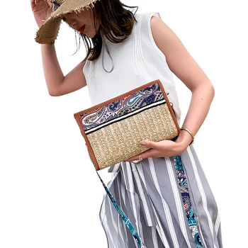 

Small Size Large Capacity Multipurpose Shoulder Bag for Women Flower Embroidery Crossbody Bag for Girls