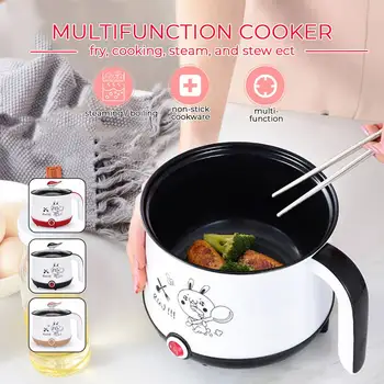 

1.8L Mini Multifunction Electric Cooking Machine Single Layer Available Hot Pot Multi Electric Rice Cooker 220V EU