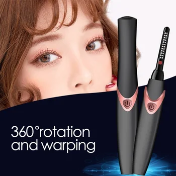 

Heated Eyelash Curler USB Rechargeable Electric Eyelash Curler For Quick Curling Long Lasting Eyelashes Curl Tool